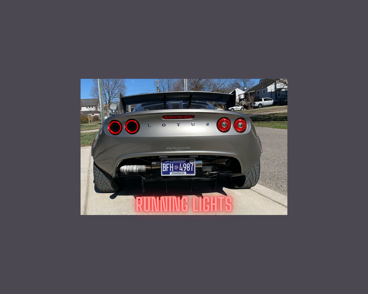 ロータス エキシージ テールランプ テールライト GRP V3 Tail Lights 