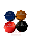 Billet Aluminum Washer Fluid Reservoir Caps for Emira